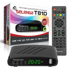 Ресивер эфирный T81D AC3 (Wi-Fi,IPTV опция) SELENGA