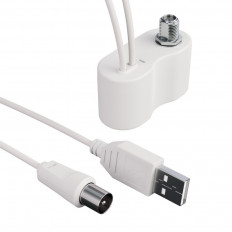 Инжектор питания USB REMO BAS-8002 РЭМО для питания 5V наружных активных антенн от USB-порта телевизора