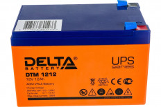 Аккумулятор 12V 12.0Ah DTM 1212 DELTA BATTERY свинцово-кислотный; 151*98*95+6