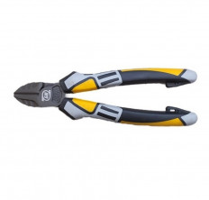 Кусачки 160мм 62 HRC (57007) БМ сталь Cr-V (тефлон); боковые; закалка 62 HRC; двухкомпонентные рукоятки; аналог NWS, Gross, Felo