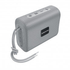 Колонка портативная BR18 Encourage, серая BOROFONE Выходная мощность 5Вт; Bluetooth, USB, micro SD, AUX; Встроенный АКБ 1200mAh;