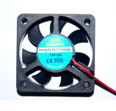 Вентилятор 50х50mm 12VDC 0.08А No name прямой; размеры: 50x50x12mm