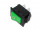 Сетевой выключатель RWB-101 ON-OFF зеленый с фиксацией 13,0*8,0mm; 3A/250V; 2 pin