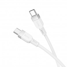 Кабель Type-C-Type-C, 1.0м, X109 Energy, для зарядки и передачи данных, белый,