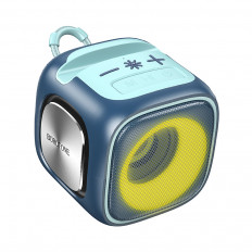 Колонка портативная BR29 Interest sports, темно-синий BOROFONE Выходная мощность 7Вт; Bluetooth, USB, micro SD, AUX; Встроенный АКБ 1200mAh;