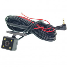 Видеокамера заднего вида TS-CAV21 автомобильная TDS LED подсветка; цветная, PAL, разрешение 480 линий, угол обзора 90°, питание 5V, видеовыход Jack 3.5мм ,5,5м