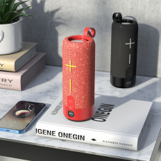Колонка портативная BR19 Euphony, красный BOROFONE Выходная мощность 10Вт; Bluetooth, USB, micro SD, AUX; Встроенный АКБ 1200mAh;