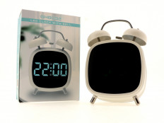 Часы RE-8032 настольные (белый корпус)