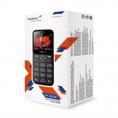 Мобильный телефон Texet TM-B226 черный-красный TEXET 2.31", 1250mAh, камера