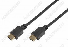 Шнур HDMI шт/HDMI шт 1.0м (без фильтров) (17-6202-8)
