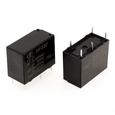 Реле HF33F/012-ZT 12VDC Тип 05.1 12VDC 1C(SPDT) 5A Hongfa 20.5*10.2*15.7mm