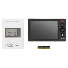 Термогигрометр TH-10 (Госреестр) RGK Измерение температуры: -10°C — +50°C; Измерение влажности: 20% — 90%