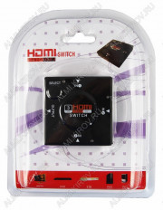 HDMI-Коммутатор SWITCH 3/1 (17-6912) пассивный 3 HDMI входа, 1 HDMI выход; 1080p; версия HDMI-1.4