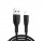 Кабель USB-Lightning, 0.25м, для зарядки и передачи данных, чёрный, (KL-X51) KUULAA 3.0A, ПВХ (PVC), ...