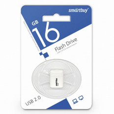 Карта Flash USB 16 Gb (Lara White) миниатюрная
