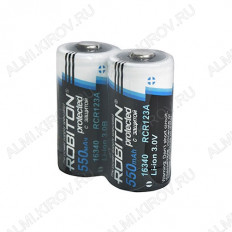 Аккумулятор 16340 (3,0V; 550mAh)