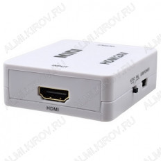 Видеоконвертер HDMI TO VIDEO+AUDIO L/R (5-984) (HDMI2AV) PREMIER Вход HDMI; выход видео RCA, аудио RCA; питание 5VDC от USB