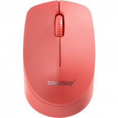 Мышь беспроводная ONE SBM-202AG-R красная Smartbuy беспроводная; 1200dpi; 3 кнопоки + колесо-кнопка; питание AA*1 шт.