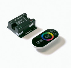 Контроллер для RGB модулей/лент RF-RGB-S-24A (000936) SWG 12/24V; 24A (8A на канал); до 20м ленты RGB 5060*2 / до 40м ленты RGB 5060 допустимое подключение