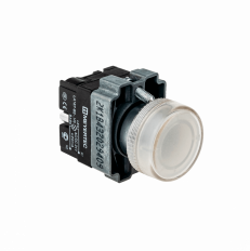 Сигнальная лампа 22мм, белый, 24V AC/DC, IP65, MTB2-BV611 MEYERTEC