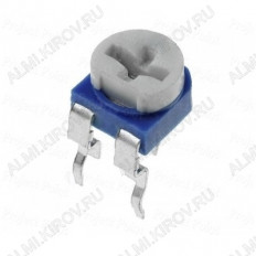 Потенциометр 500ком RM065 No name Подстроечный; P=0.1Вт; Umax=50В DC
