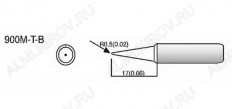 Наконечник 900M-T-B HAKKO