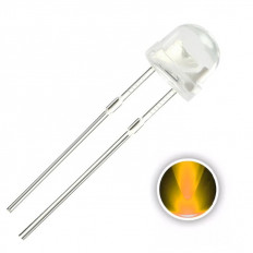 Светодиод ARL-5053UYC-2.5cd (004159) 5мм жёлтый 2500mcd ARLIGHT 120°; 20mA; 590nm; прозрачный