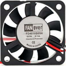 Вентилятор 5VDC 40*40*10mm FD4010S05H FANOVER 0.13A; 32dB; 7000 об;
