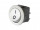 Сетевой выключатель RWB-105 ON-OFF белый круглый с фиксацией d=15.2mm; 3A/250V; 2 pin