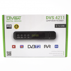Ресивер эфирный DVS 4211 (Wi-Fi,IPTV опция)