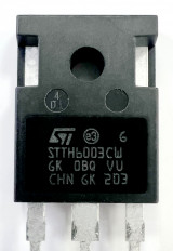 Диод STTH6003CW TO-247 STMicroelectronics 2Ultrafast;300V,2*30A,55nS,общий_катод