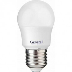 Лампа светодиодная 220В/ 8Вт/ E27/ 6500К (холодный) 650lm GLDEN-G45F-B-8-230-E27-6500 (660204)