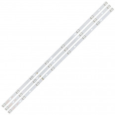 Модуль подсветки LED TV 736мм 8+8+8 линз (комплект: 2A+1B); JS-D-JP395DM-A81EC/-B82EC