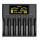 Зарядное устройство Lii-S6 LiitoKala 1.2 V для аккумуляторов АА/ААА/SC/C, 3.7 V для аккумуляторов 18650/26650/AA/AAA/18350/14500/21700/20600/7335/17355/17670/10440/18490/16340/17500/14650/RCR123/IMR 10440, Крона. Питание от 12VDC 4А