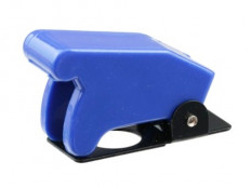 Крышка для тумблера SAC-01 синяя D=12mm; для тумблеров ASW, KN