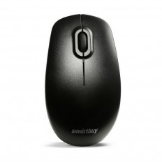 Мышь беспроводная One 300AG-K Black SMART BUY беспроводная; 1000dpi; 2 кнопоки + колесо-кнопка; питание AAA*2 шт.