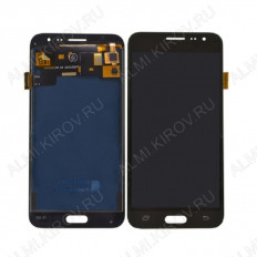 Дисплей для Samsung J320F/DS Galaxy J3 + тач. черный, копия (яркость регулируется)