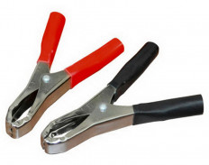 Зажимы "КРОКОДИЛ" 50A (100мм) пара