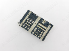 Коннектор для SIM+MMC LG H845