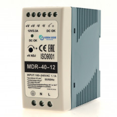 Модуль AC/DC MDR-40-12 12V 3.3A 40W