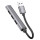 Разветвитель USB на 4 USB-порта HB-26 серый HOCO USB 2.0/3.0;