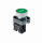 Кнопка плоская зеленая, с маркировкой "I", металл, 1NO, MTB2-BAZ11331 MEYERTEC