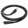 Кабель USB-Lightning, 1.0м, для зарядки и передачи данных, чёрный, (BX85) BOROFONE 2.4A, ПВХ (PVC), плоский кабель