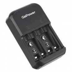 Зарядное устройство iClever500 для 2-4шт NiCd,NiMh аккум., AAA, AA для 1-2 шт 6F22 "Крона" GoPower для 2-4шт NiCd,NiMh HR03/AAA ,HR6/AA, для 1-2шт 6F22 "Крона"