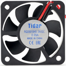 Вентилятор 24VDC 50*50*10mm RQD5010HS TIDAR 0.09A; 25dB; 6200 об;