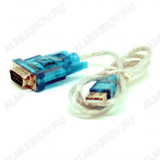 KIT Переходник USB–COM (RS232) MA8050 с кабелем МастерКит Обеспечивает все модемные сигналы: DSR, DTR, RTS, CTS, RI, DCD, а также основные сигналы RXD и TXD.