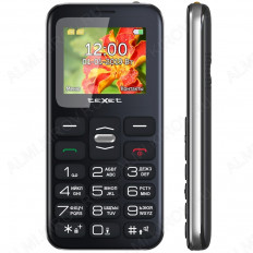 Мобильный телефон Texet TM-B209 черный TEXET 1.77", 800mAh, камера