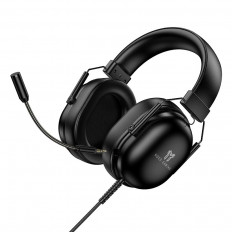 Наушники W113 Dynamic USB7.1 для геймеров и любителей качественного звука, проводные с микр., накладные,черные