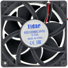 Вентилятор 24VDC 120*120*38mm RQD12038MS TIDAR 0.2A; 38.0dB; 2300 об;