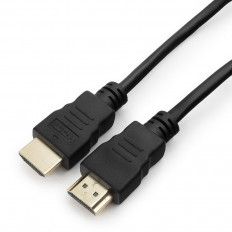 Шнур HDMI шт/HDMI шт 1.5м (без фильтров) (ver 1.4) (GCC-HDMI-1.5M) ГАРНИЗОН Plastic-Gold
